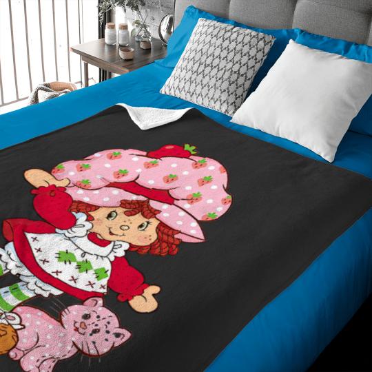 Discover Strawberry Shortcake - 80s Tv - Baby Blankets