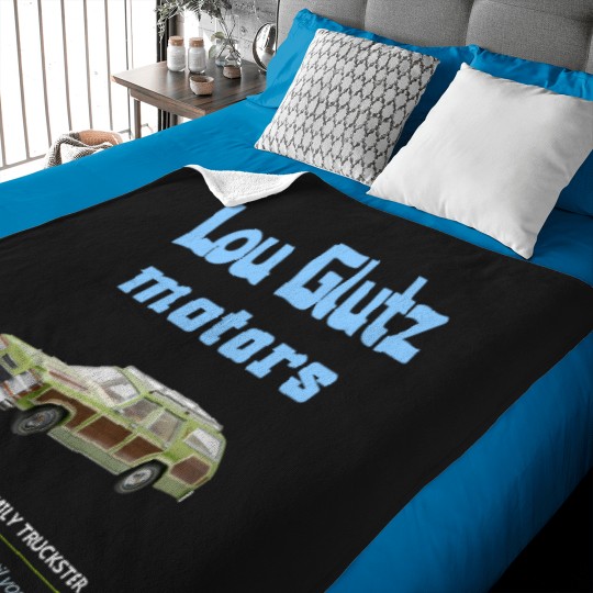 Discover Vacation Lou Glutz Motors - Lampoons Vacation Family Truckster - Baby Blankets