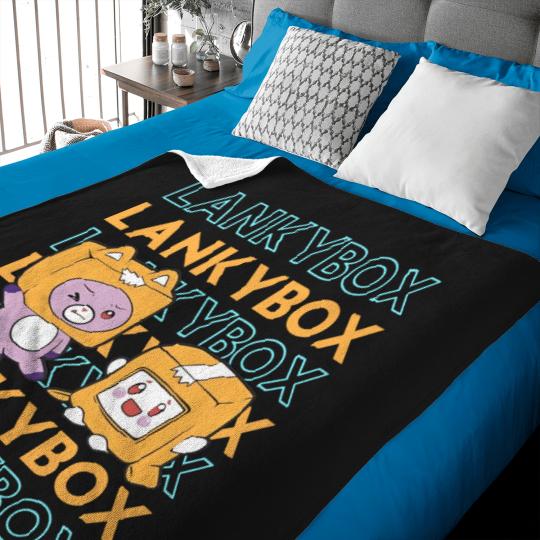 Discover Kids Lanky Box Boys Girls Short Sleeve Baby Blankets