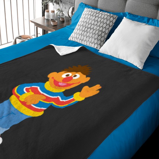 Discover Ernie Graphic Baby Blankets