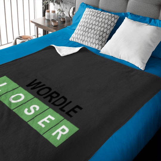 Discover Wordle Loser Baby Blankets