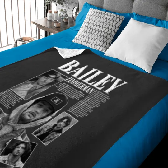 Discover Bailey Zimmerman Music Baby Blankets