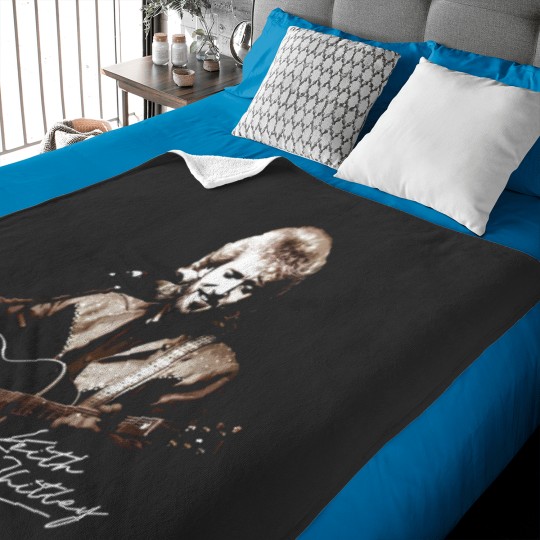 Discover Country Music Keith Whitley Sandy Vintage Baby Blankets
