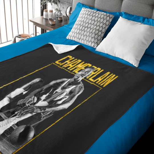 Discover WILT CHAMBERLAIN BASKETBALL SPORT Baby Blankets