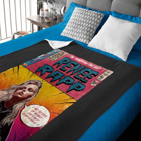 Discover Renee Rapp Comic Baby Blankets, 90S Vintage Merch Book Art Frhaufsteher Album World Tour Ticket 2023 Graphic Baby Blankets Gift For Fan V2, Com1906Kh