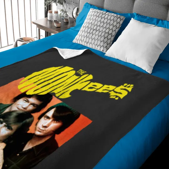 Discover The Monkees 56th Anniversary Signatures Baby Blankets