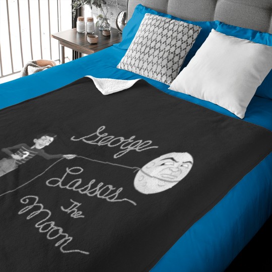 Discover George Lassos the Moon Baby Blankets