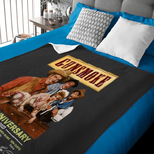 Discover Gunsmoke 68 Years Anniversary 1955-2023 Baby Blankets