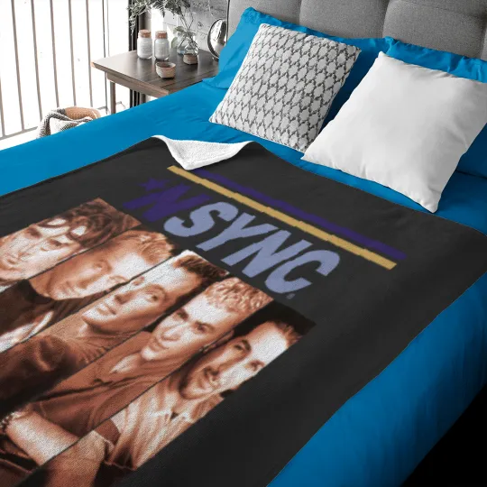 Discover Vintage NSYNC Boxes White Baby Blankets Gift For Men Women S-3XL