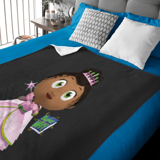 Discover Super Why! Princess Pea aka Princess Presto Baby Blankets
