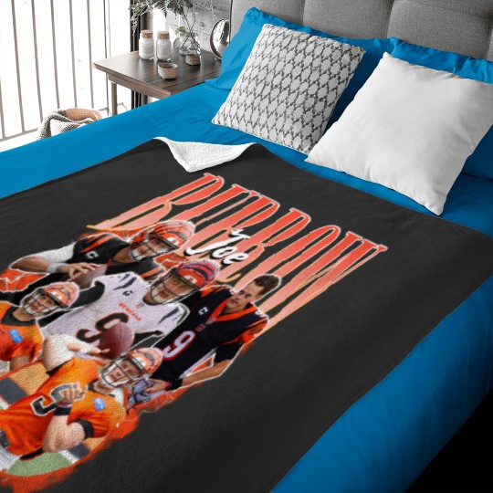 Discover Vintage Joe Burrow Baby Blankets, Football Baby Blankets, Vintage Joe Burrow Gift