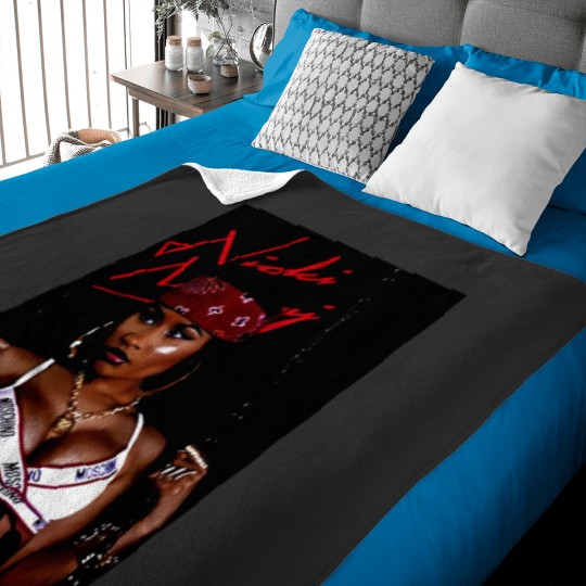 Discover Nicki Minaj - Graphic Baby Blankets, Nicki Minaj Tour Baby Blankets