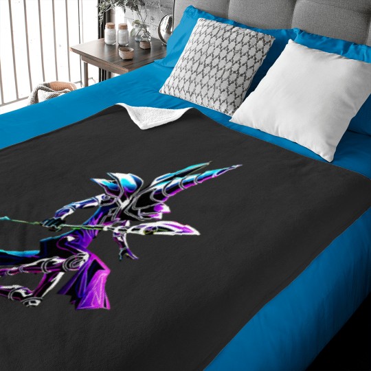 Discover Dark Magician Yugioh Duel Monsters Anime Baby Blankets