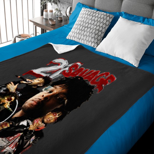 Discover Limited 21 Savage Vintage 90s Baby Blankets, Gift For Woman and Man Unisex Baby Blankets