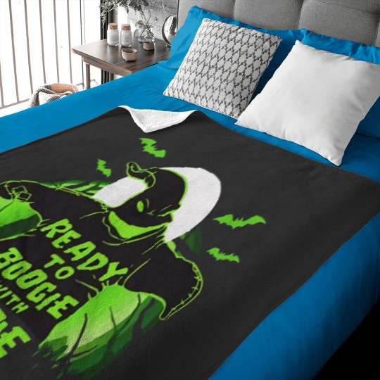Discover Nightmare Before Christmas Boogie with Oogie Halloween Baby Blankets