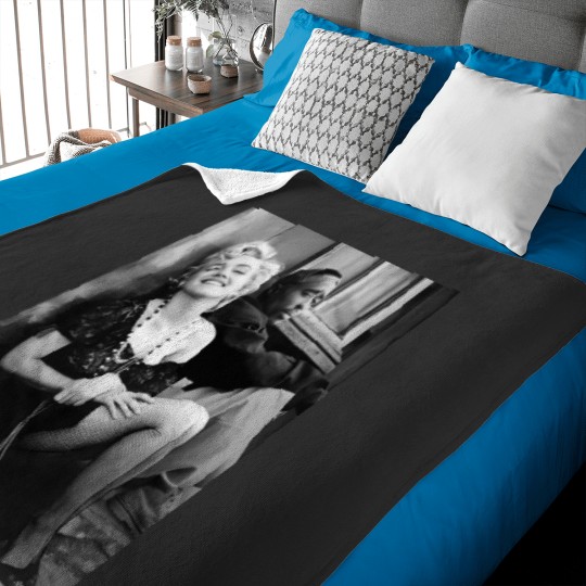 Discover Tupac Marilyn Monroe Hiphop Legend Baby Blankets
