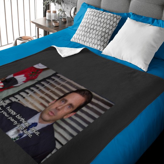 Discover Michael Scott Baby Blankets - The Office Christmas
