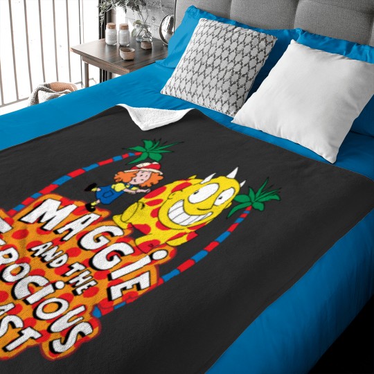 Discover Maggie And The Ferocious Beast Fitted Baby Blankets