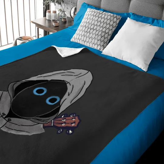Discover Boy With Uke Art Baby Blankets