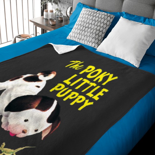 Discover Poky Little Puppy little golden book  illustration Baby Blankets