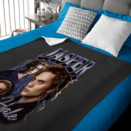 Discover Vintage Jasper Hale Twilight Saga Baby Blanket