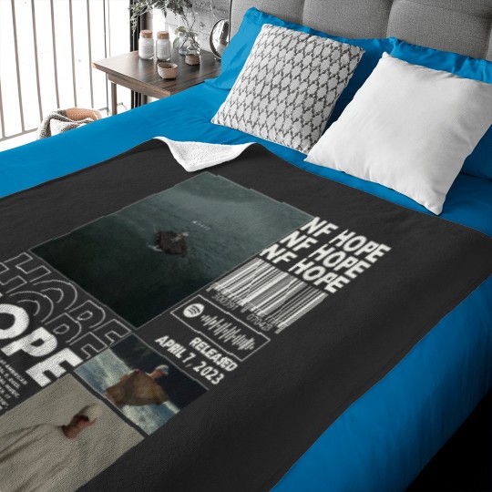 Discover NF Rapper Baby Blankets, Hope Album 90s Y2K Merch Vintage Rapper Hiphop Baby Blankets