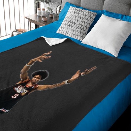 Discover Allen Iverson Baby Blankets, Vintage 90s Basketball Kobe Bryant, Allen Iverson Graphic Baby Blankets