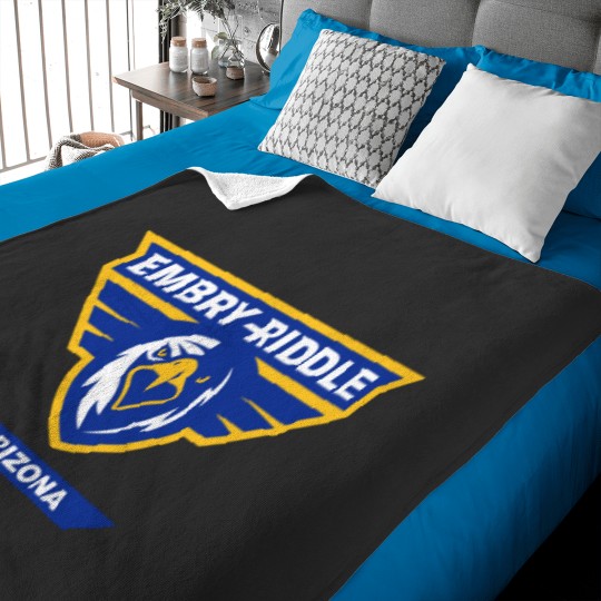 Discover Embry-Riddle, Sport College Logo Baby Blankets