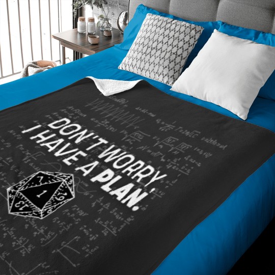 Discover Dont Worry I Have A Plan Baby Blankets