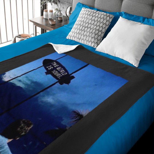 Discover Scarface The World is Yours Baby Blankets