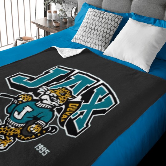 Discover Jags Jacksonville 1995 Baby Blankets