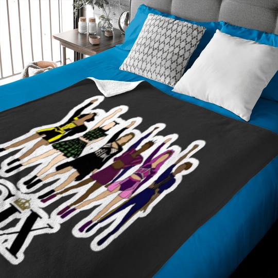 Discover Six the Musical Full Logo - Special Baby Blankets