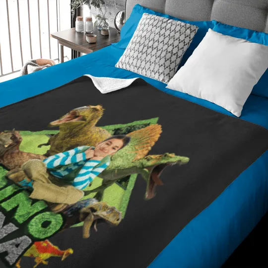 Discover Dino Dana Real Dinosaurs 2446 Baby Blankets