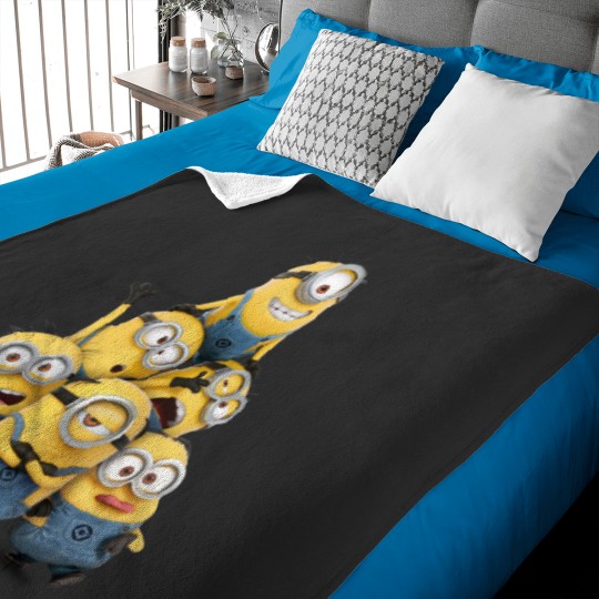 Discover Minions Despicable Me Minions Adult Baby Blankets Yellow NEW