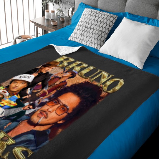 Discover Bruno Mars Baby Blankets, Gift For Fan Tees, Music Tour 2023 Bruno Mars