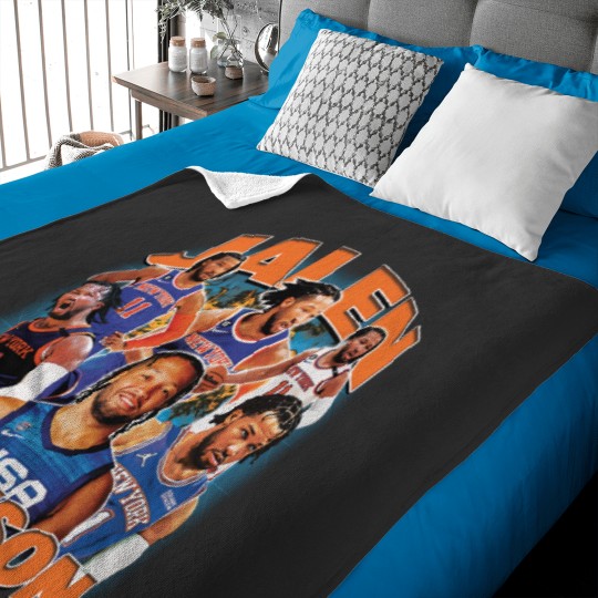 Discover Knicks Jalen Brunson Baby Blankets