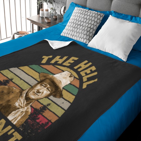 Discover John Wayne Vintage Baby Blanket