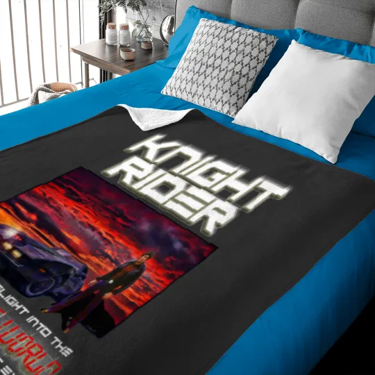 Discover Knight Rider Baby Blankets