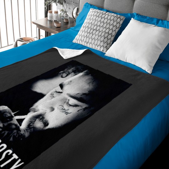 Discover Post Malone Vintage Baby Blankets, Posty Music Tour Baby Blankets