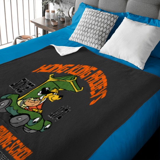 Discover Hong Kong Phooey's Auto Repair _amp_ Driving School Baby Blankets