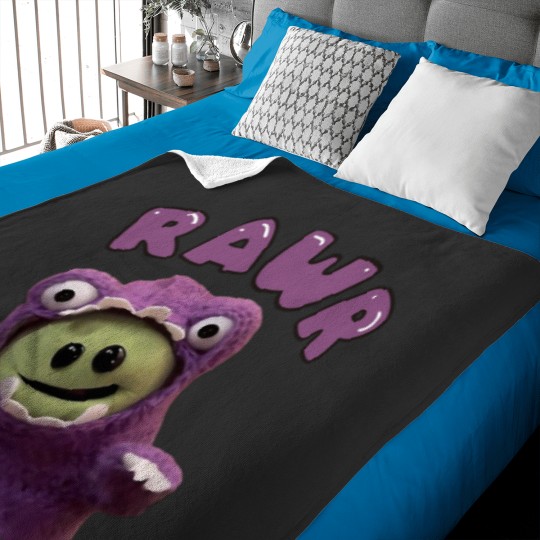Discover Nanalan Rawr - Mona monster cute design Baby Blankets