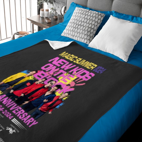 Discover Magic Summer 2024 NK on The Block 40th Anniversary 1984  2024 Thank You Baby Blankets