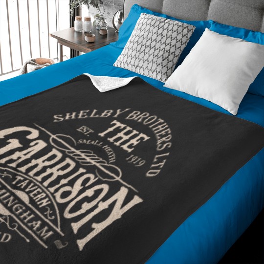 Discover THE GARRISON PEAKY BLINDERS Baby Blankets