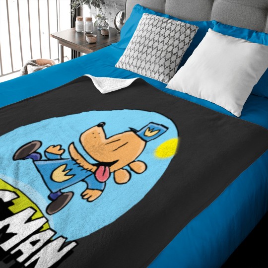 Discover Dogmenn Logo Baby Blankets
