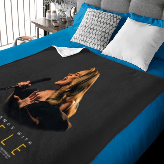 Discover Weekends With Adele The World Tour 2023-2024 Merch, Weekends With Adele World Tour Baby Blankets