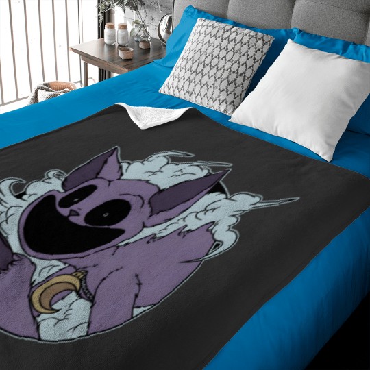 Discover Smiling Critters Cat Nap Poppy Playtime Baby Blankets, Horror Game Baby Blankets