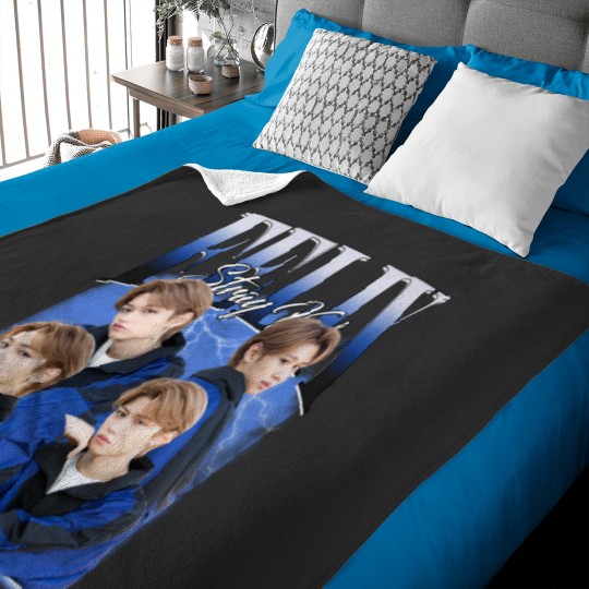 Discover Vintage Stray Kids Felix Lee Baby Blankets