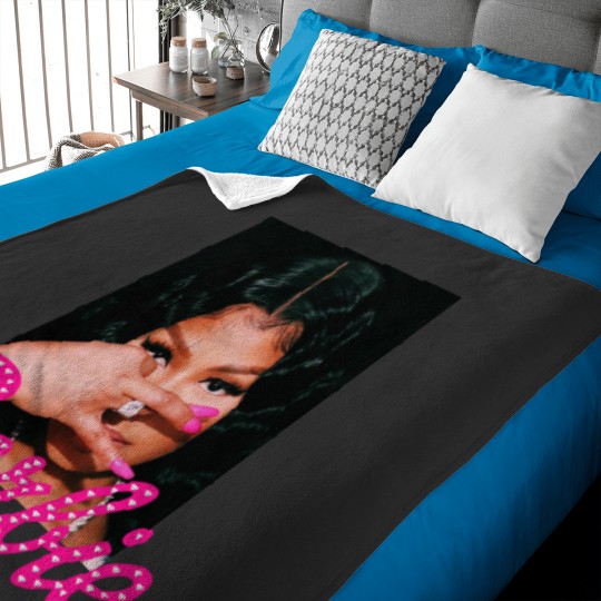 Discover Nicki Minaj Barbi Girl Baby Blankets| Queen of Rap Baby Blankets