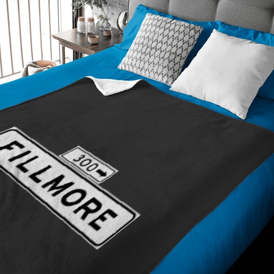 Discover Fillmore Street San Francisco Baby Blankets