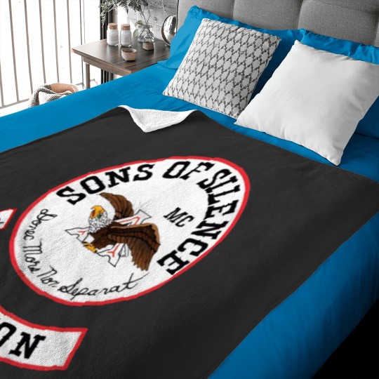 Discover Sons Of Silence MC Baby Blankets